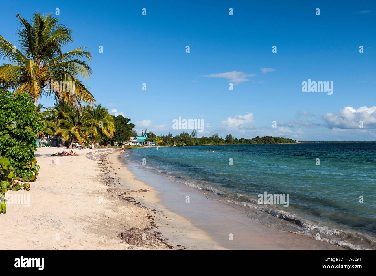 Kuba, Varadero, Zapata Halbinsel, Schweinebucht, Playa Giron Stockfoto