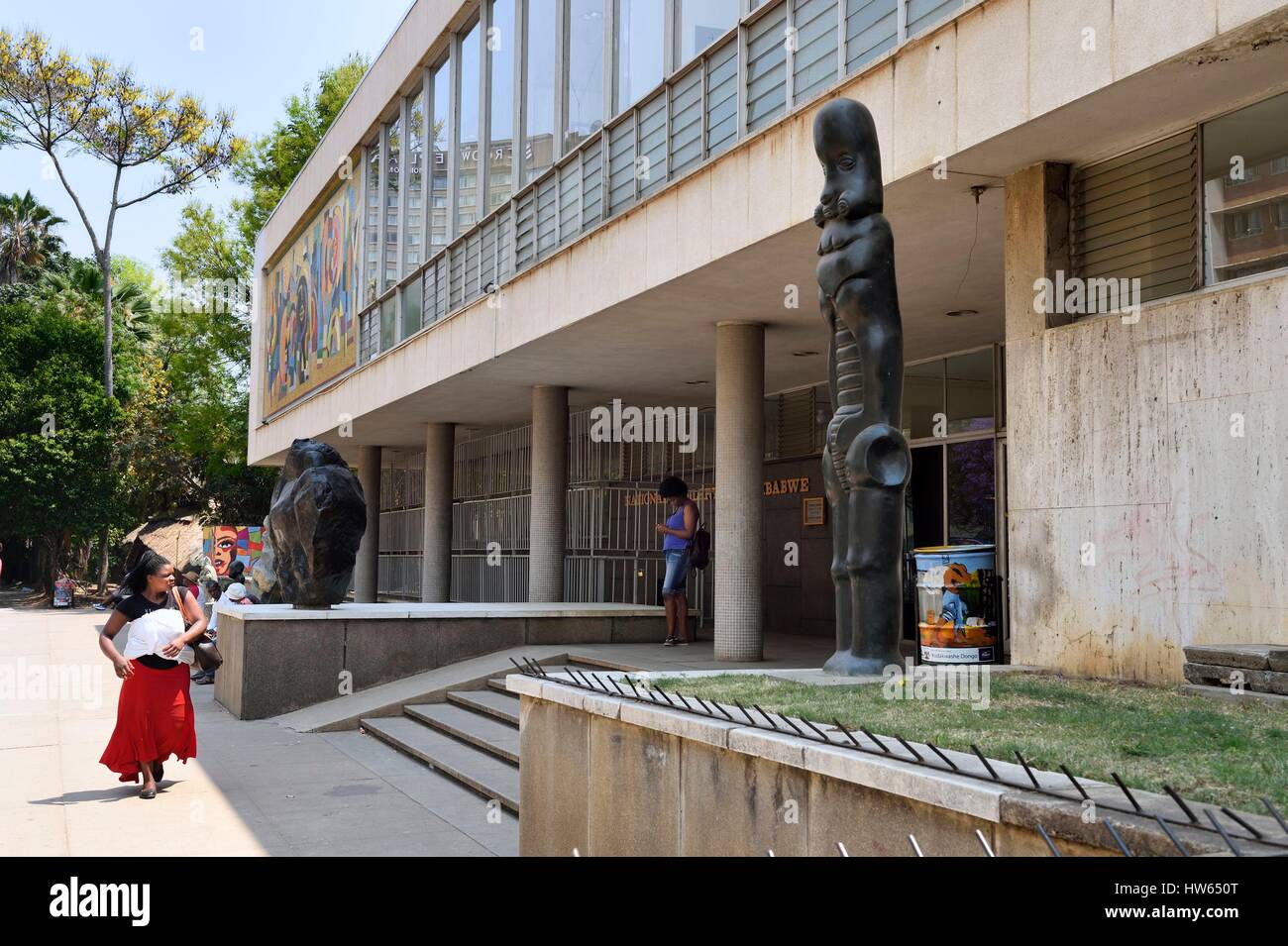 Simbabwe, Harare, die National Art Gallery Stockfoto
