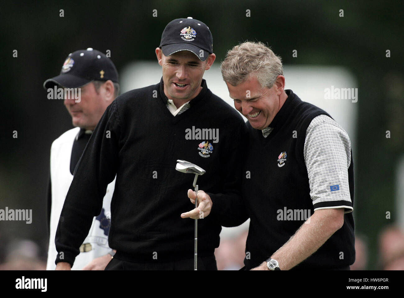 P HARRINGTON & C MONTGOMERIE Europa OAKLAND HILLS COUNTRY CLUB DETROIT USA 17. September 2004 Stockfoto