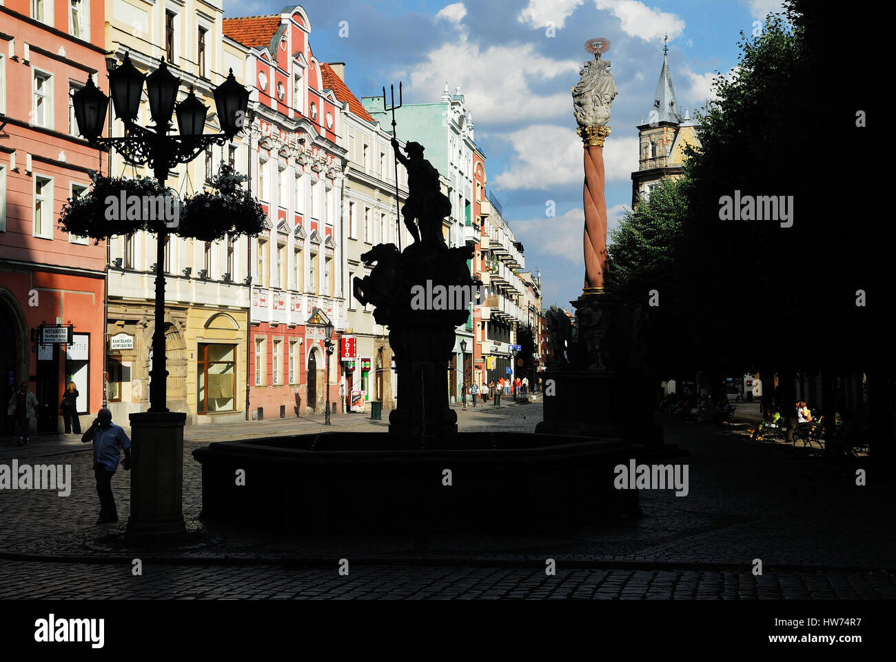Swidnica, alter Marktplatz in Świdnica, Niederschlesien, Polen, Dolnoslaskie, Markt, Architektur, Foto Kazimierz Jurewicz Stockfoto