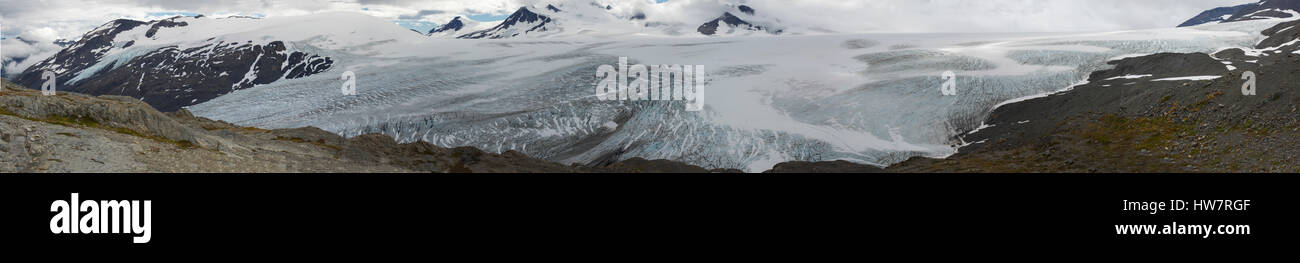 Harding Icefield in Kenai Fjords Nationalpark, Alaska. Stockfoto