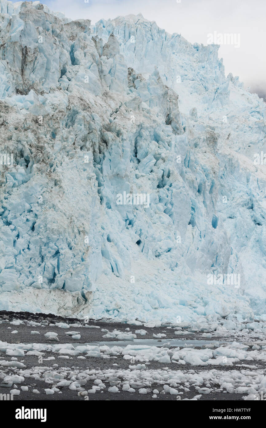 Aialik Gletscher Stockfoto