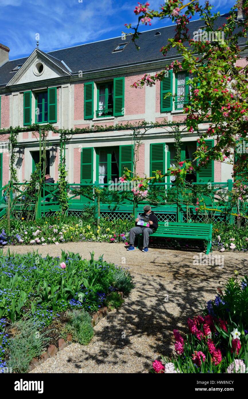 Claude giverny wohnhaus fenster Fotos und Bildmaterial in hoher