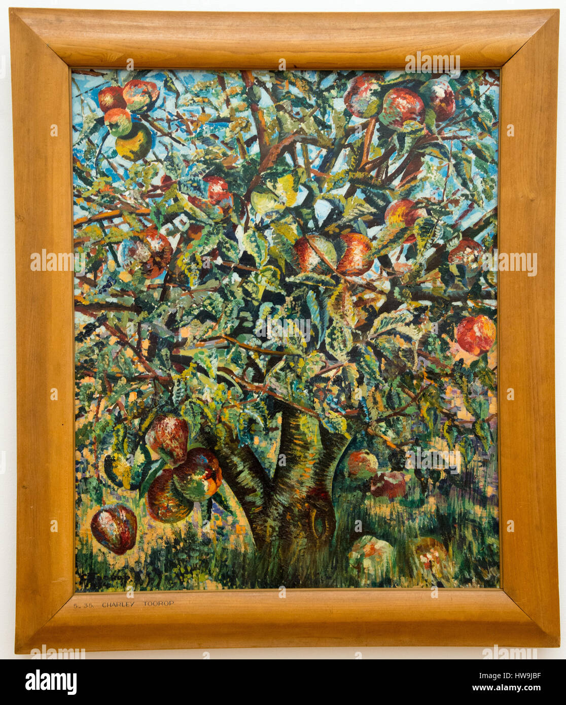 Gemälde "the Apple Tree" von Charley toorop Stockfoto