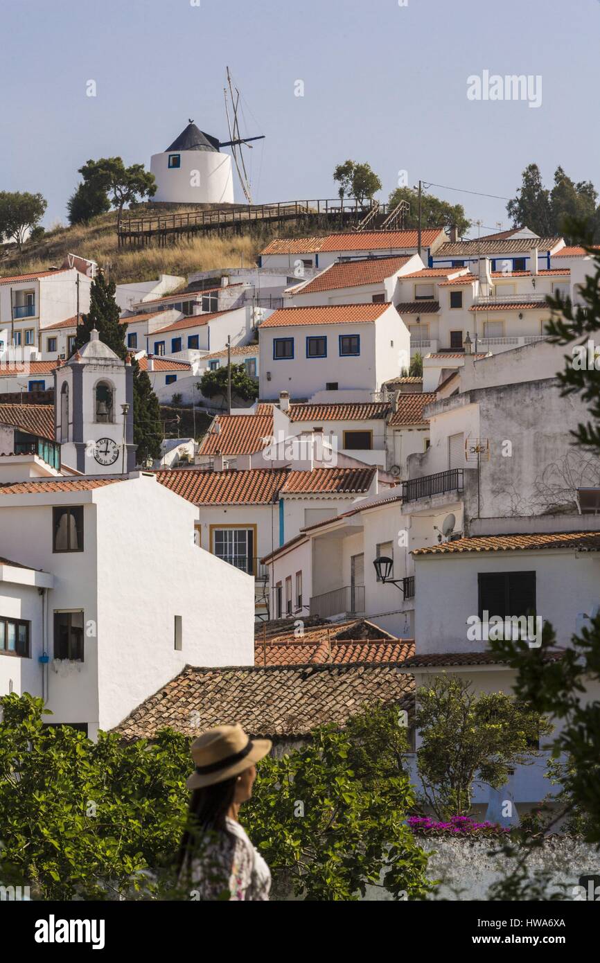 Portugal, Lisboa e Setubal Provinz, Odeceixe, Naturschutzgebiet des Südostens Alentejo und der Küste Vicentiner Stockfoto