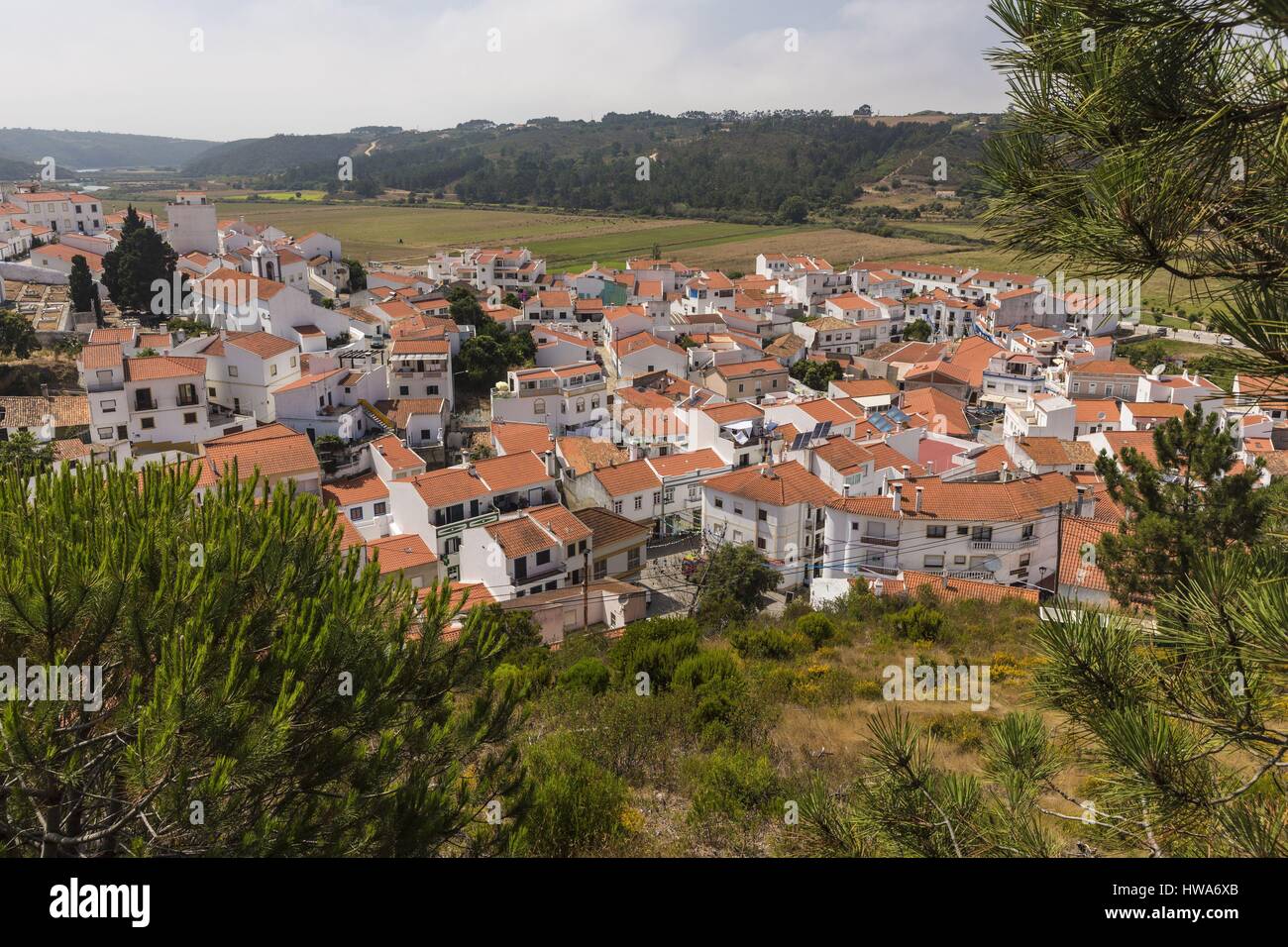 Portugal, Lisboa e Setubal Provinz, Odeceixe, Naturschutzgebiet des Südostens Alentejo und der Küste Vicentiner Stockfoto