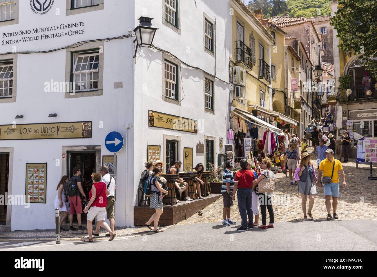 Portugal, Lisboa e Setubal Provinz Sintra Weltkulturerbe von der UNESCO Stockfoto