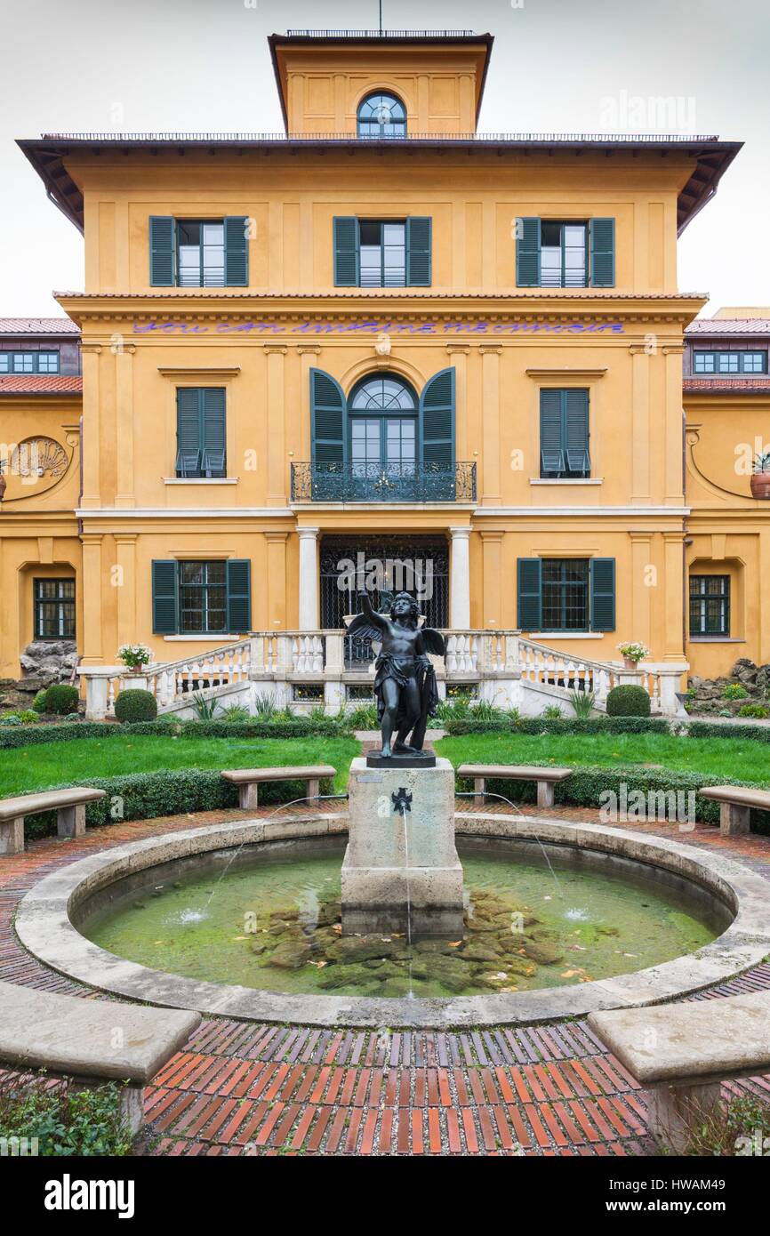 Deutschland, Bayern, München, Lembachhaus Kunstgalerie, außen Stockfoto