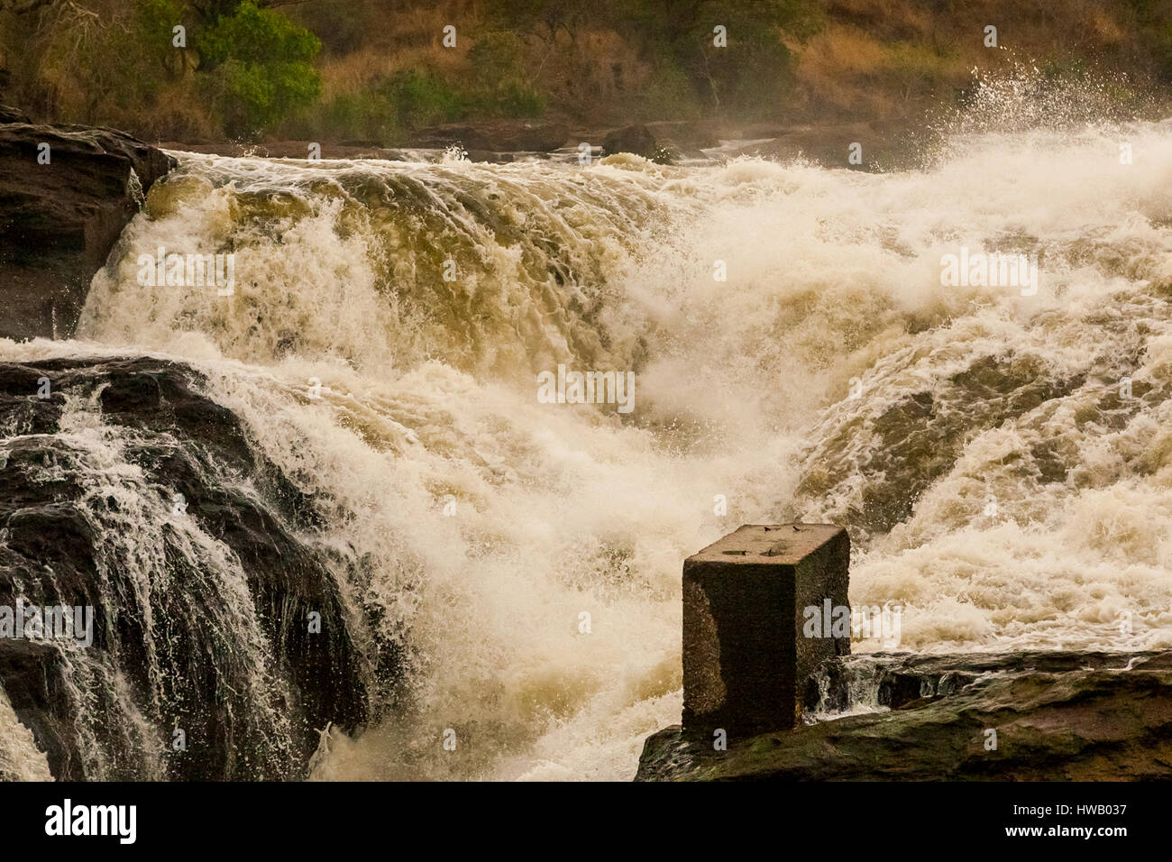 Murchison Falls Stockfoto
