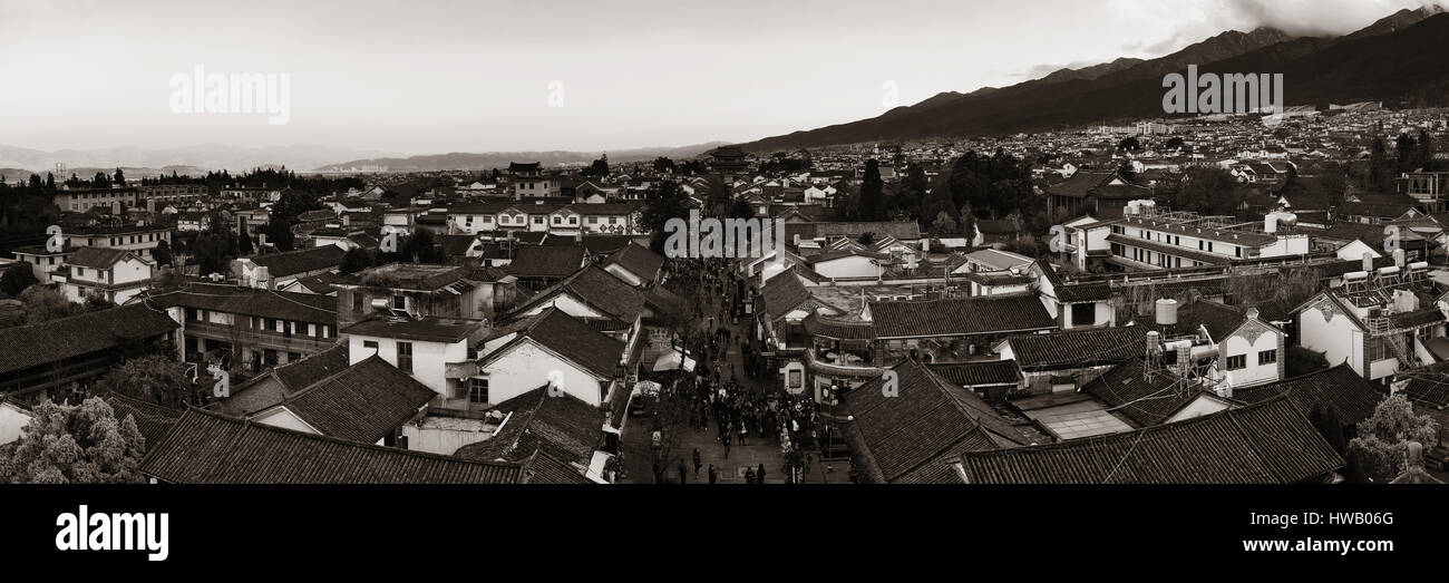 DALI, CHINA - 5 Dez.: Streetview auf 5. Dezember 2014 in Dali, China. DALI ist die alte Hauptstadt von Nanzhao 8-9. Jahrhunderten und Königreich von Dali und Stockfoto