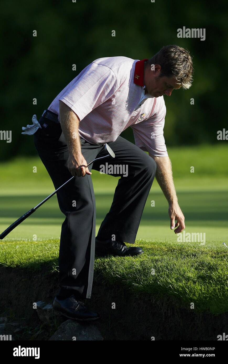 LEE WESTWOOD am 16. Europa der K CLUB STRAFFAN COUNTY KILDARE Irland 24. September 2006 Stockfoto