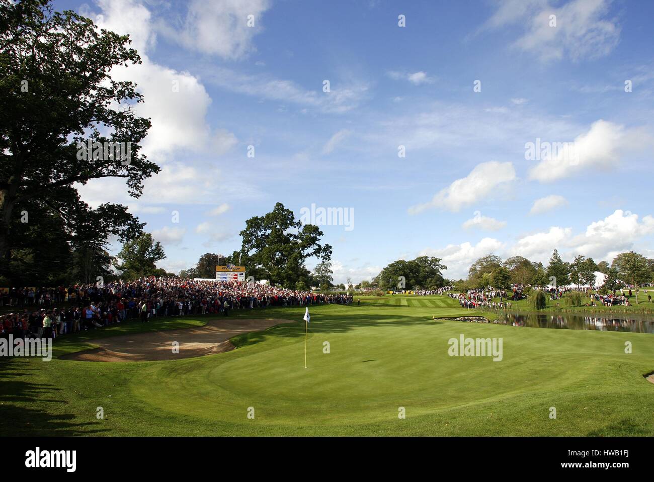 12. grüne & der K CLUB RYDER CUP 2006 der K CLUB STRAFFAN COUNTY KILDARE IRELAND 22. September 2006 Stockfoto