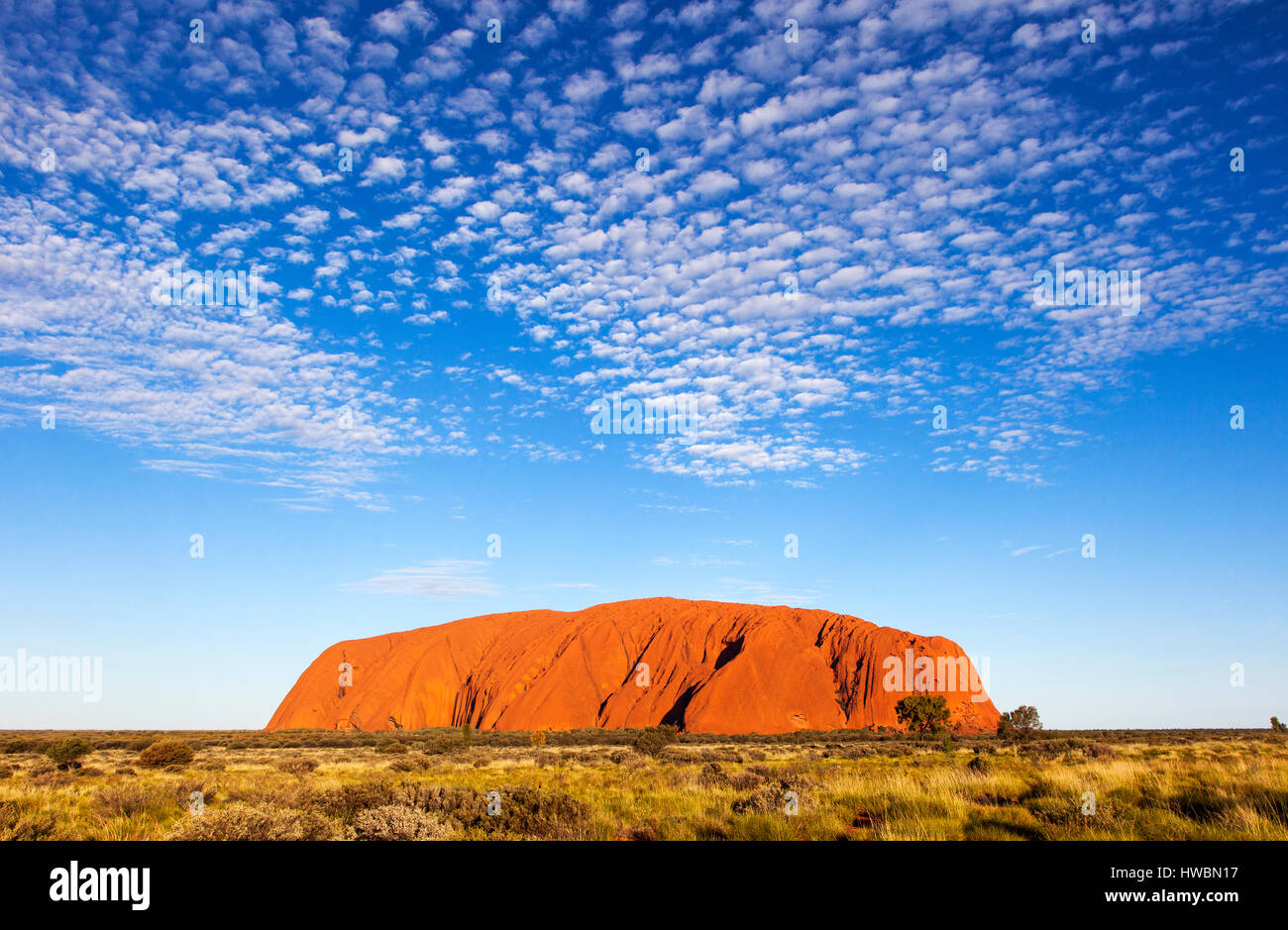 Ayers Rock oder Uluru Uluru-Kata Tjuta National Park, Northern Territory, Australien Stockfoto