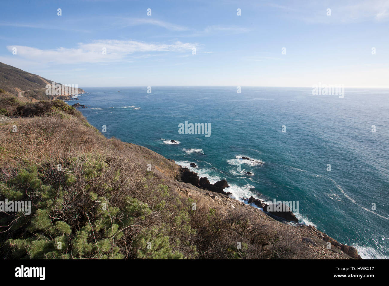 Big Sur - die spektakuläre Küste Kaliforniens Stockfoto