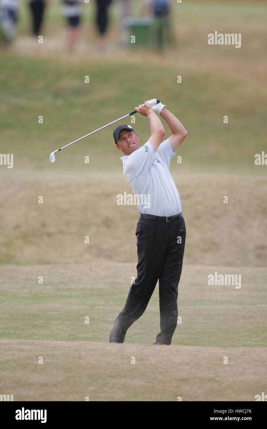 SÖREN HANSEN DÄNEMARK ST. ANDREWS, Schottland 17. Juli 2005 Stockfoto