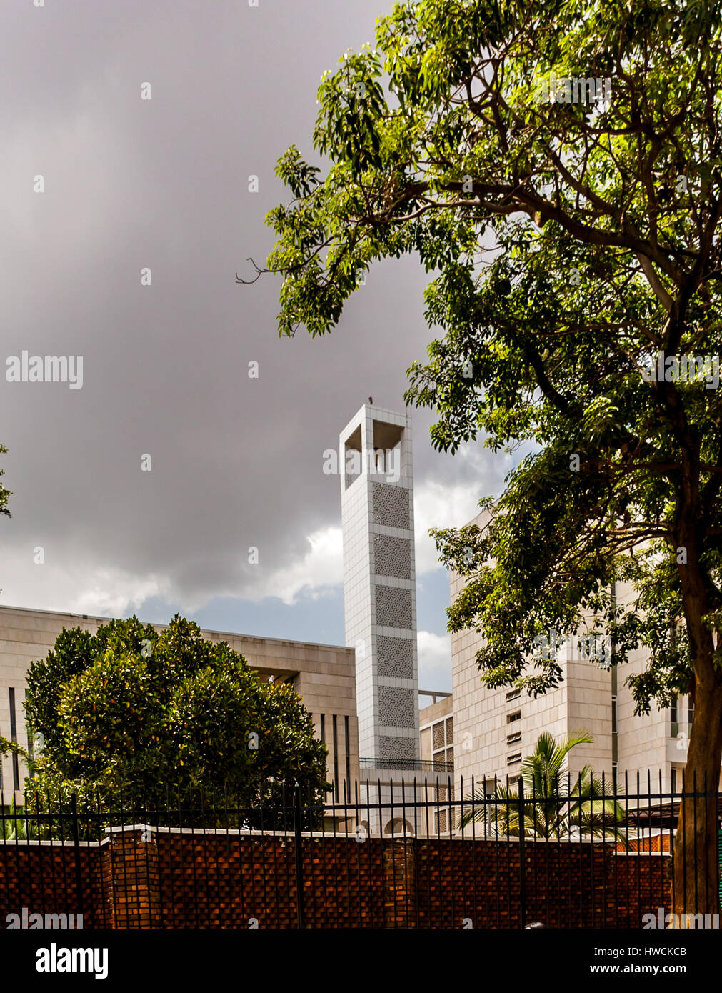 Uganda Parlamentsgebäude Stockfoto