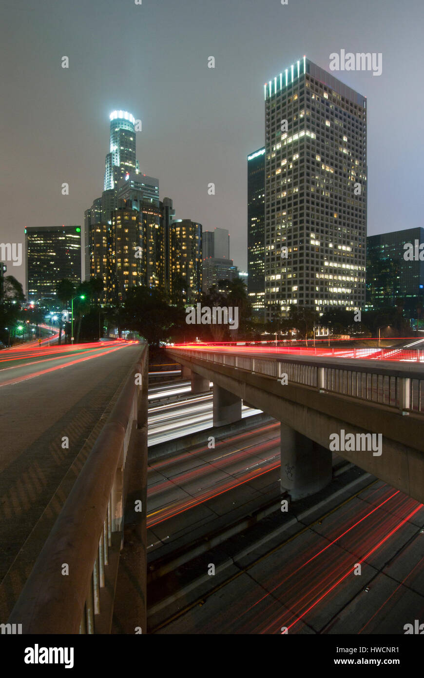Die Innenstadt von Los Angeles, Kalifornien. Stockfoto