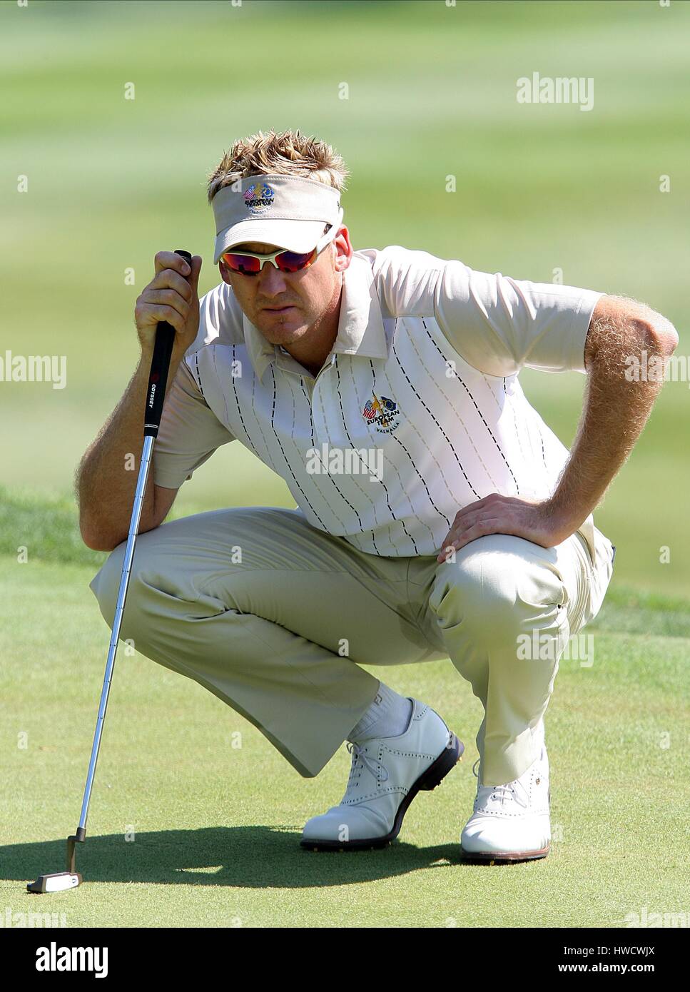 IAN POULTER auf den 16. 37. RYDER CUP VALHALLA LOUISVILLE KENTUCKY USA 17. September 2008 Stockfoto