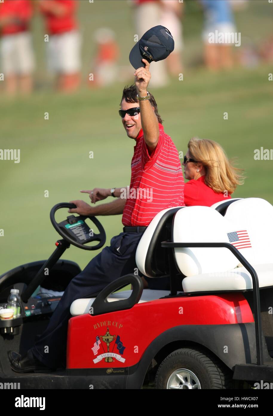 PAUL AZINGER gewinnen Kapitän 37TH RYDER CUP VALHALLA LOUISVILLE KENTUCKY USA 21. September 2008 Stockfoto