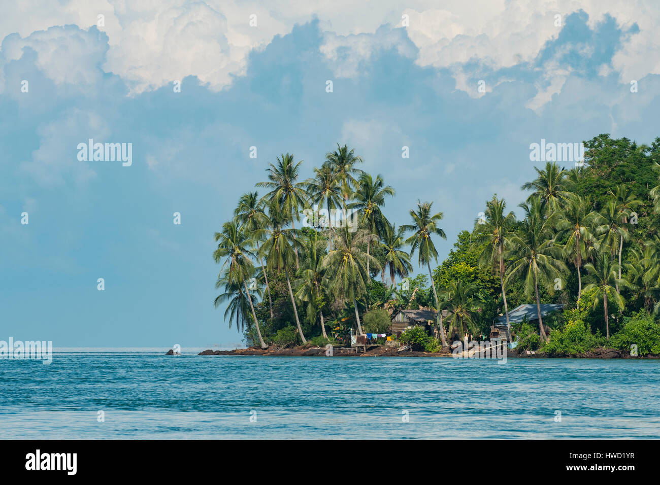 Pulau Penuba, Indonesien Stockfoto