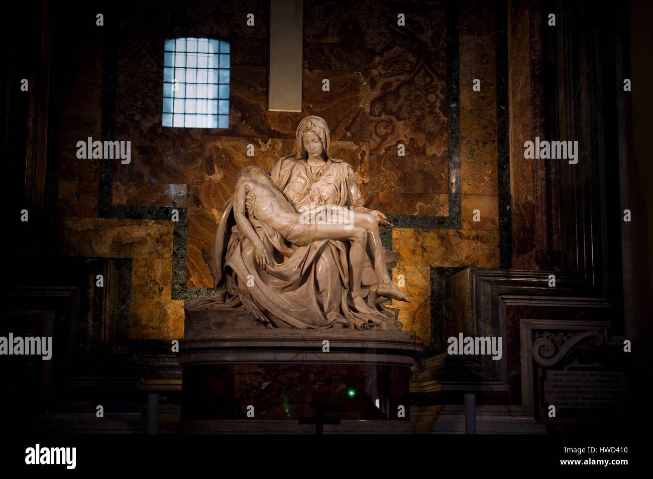 Italien, Latium, Rom, la Pietà von Michelangelo im Petersdom