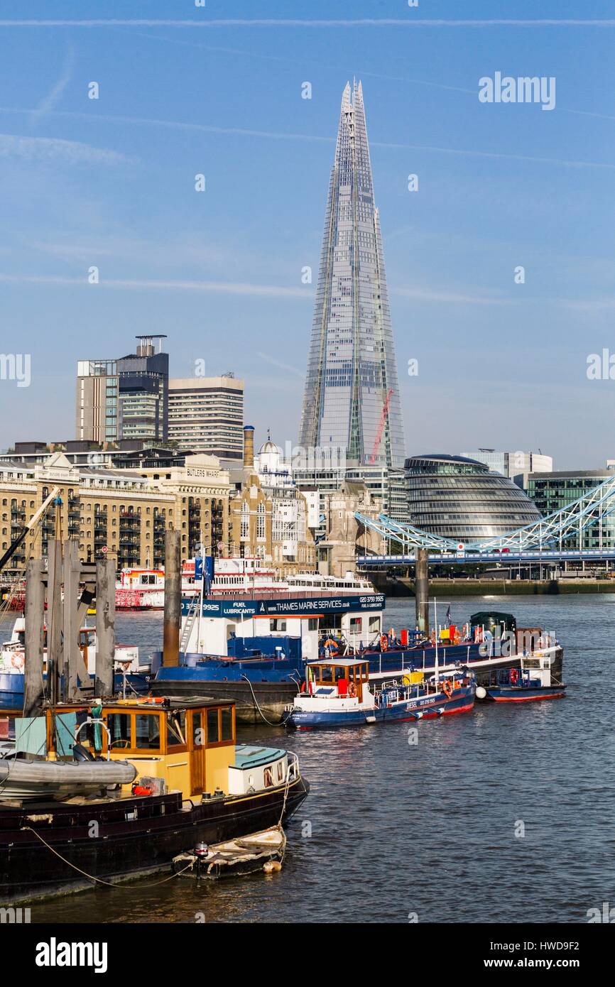 Vereinigtes Königreich, London, der Themse, in der Nähe der Tower