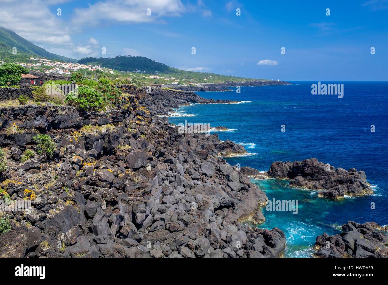 Portugal, Azoren, Insel Pico, Sao Mateus Stockfoto