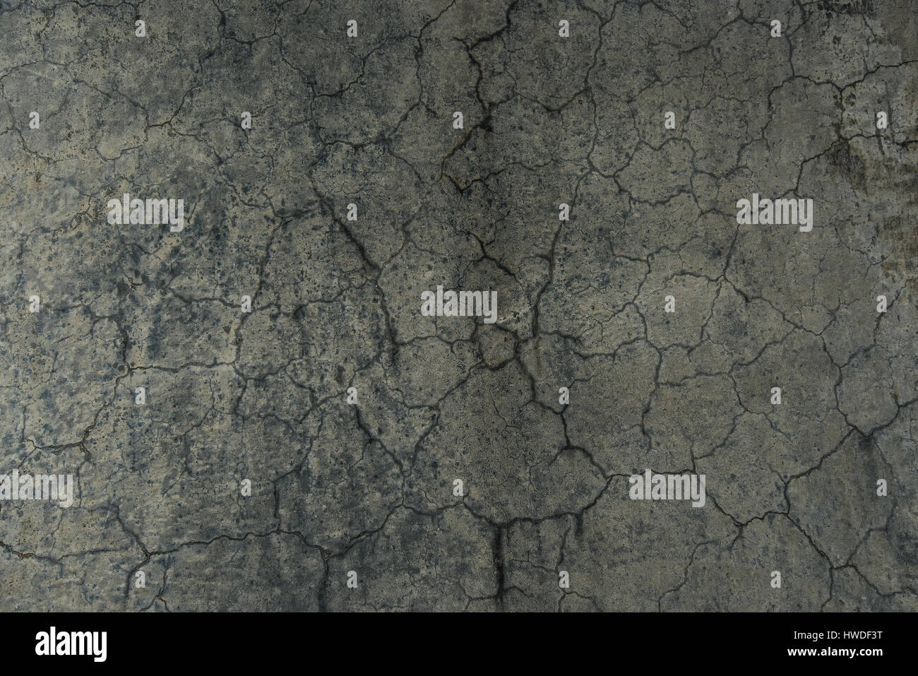 Gerissenen Beton Bodenbelag Oberfläche von Skate-Park als Hintergrund Stockfoto