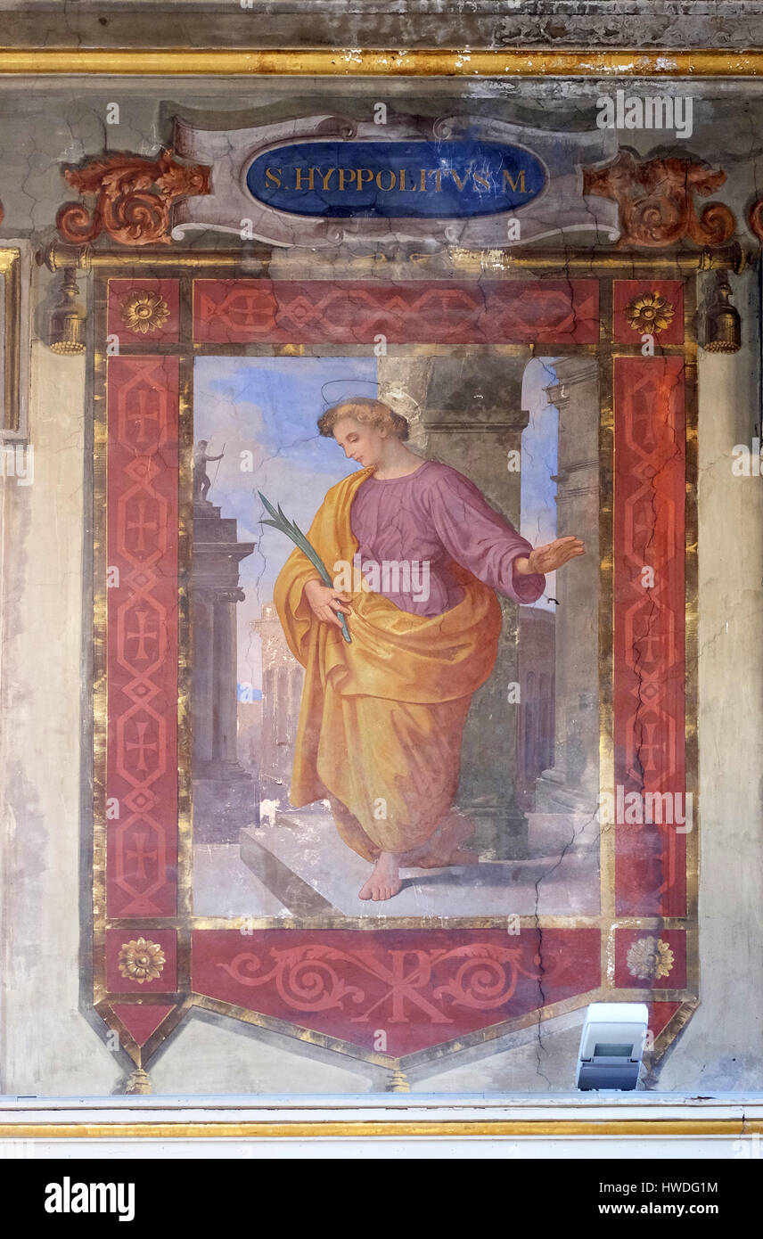 Saint hippolytus of rome Fotos und Bildmaterial in hoher Auflösung