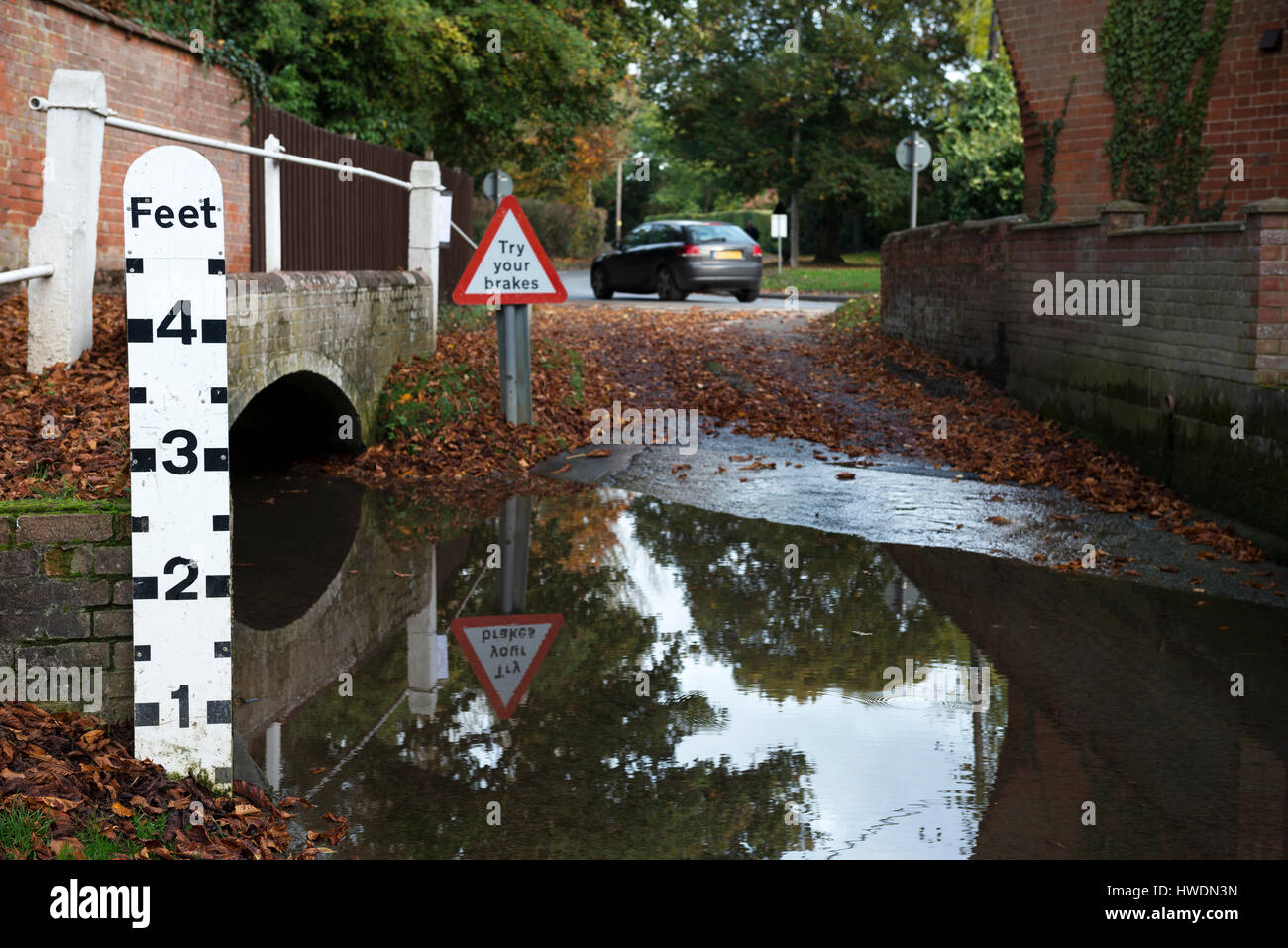 Ford, Grundisburgh, Suffolk, England. Stockfoto