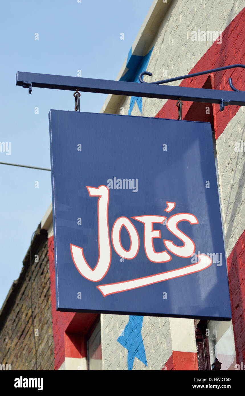 Joes Bar in Camden Town, London, UK. Stockfoto