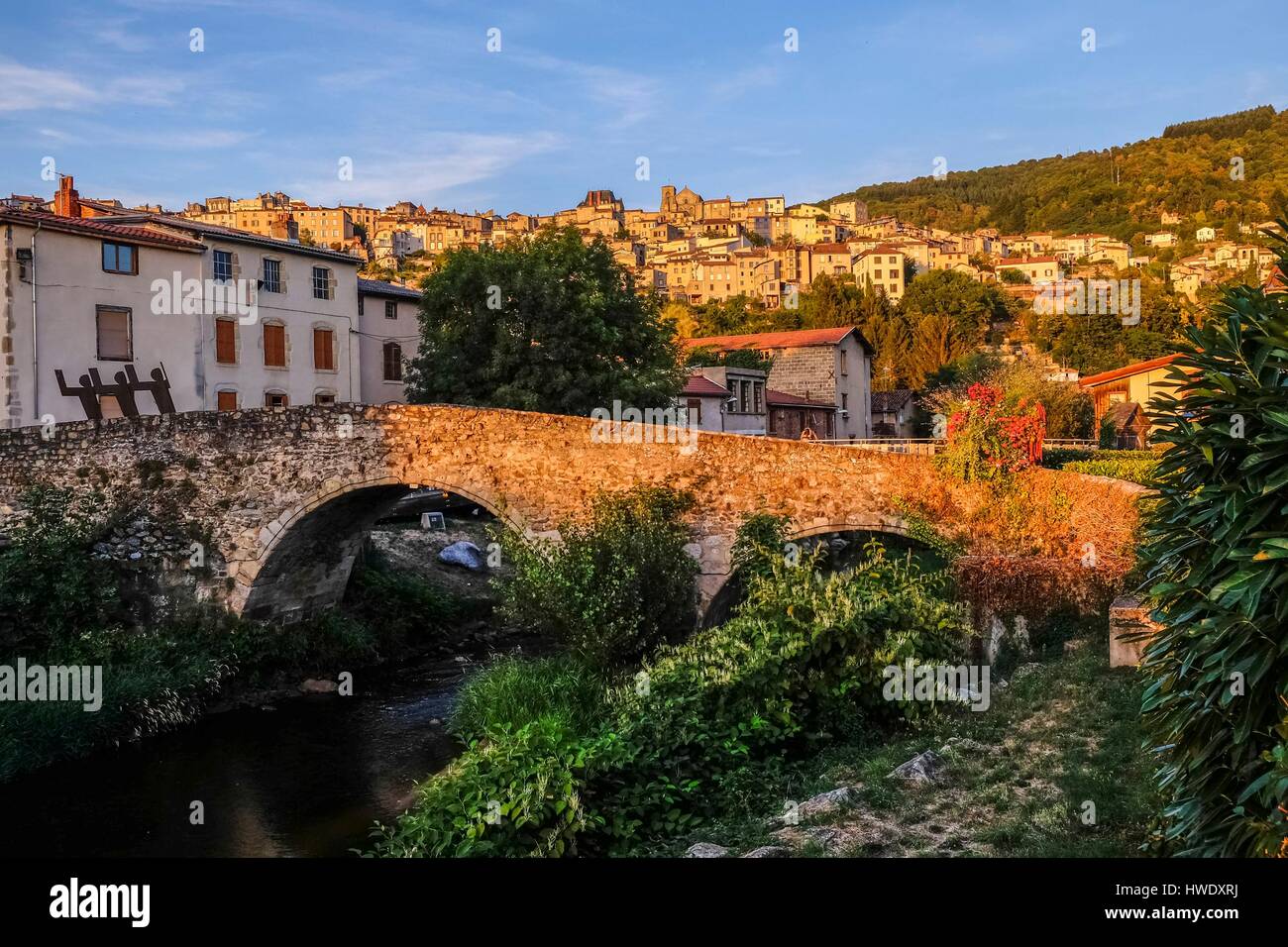 Frankreich, Puy de Dome, Thiers, Hauptstadt des Bestecks seit dem 15
