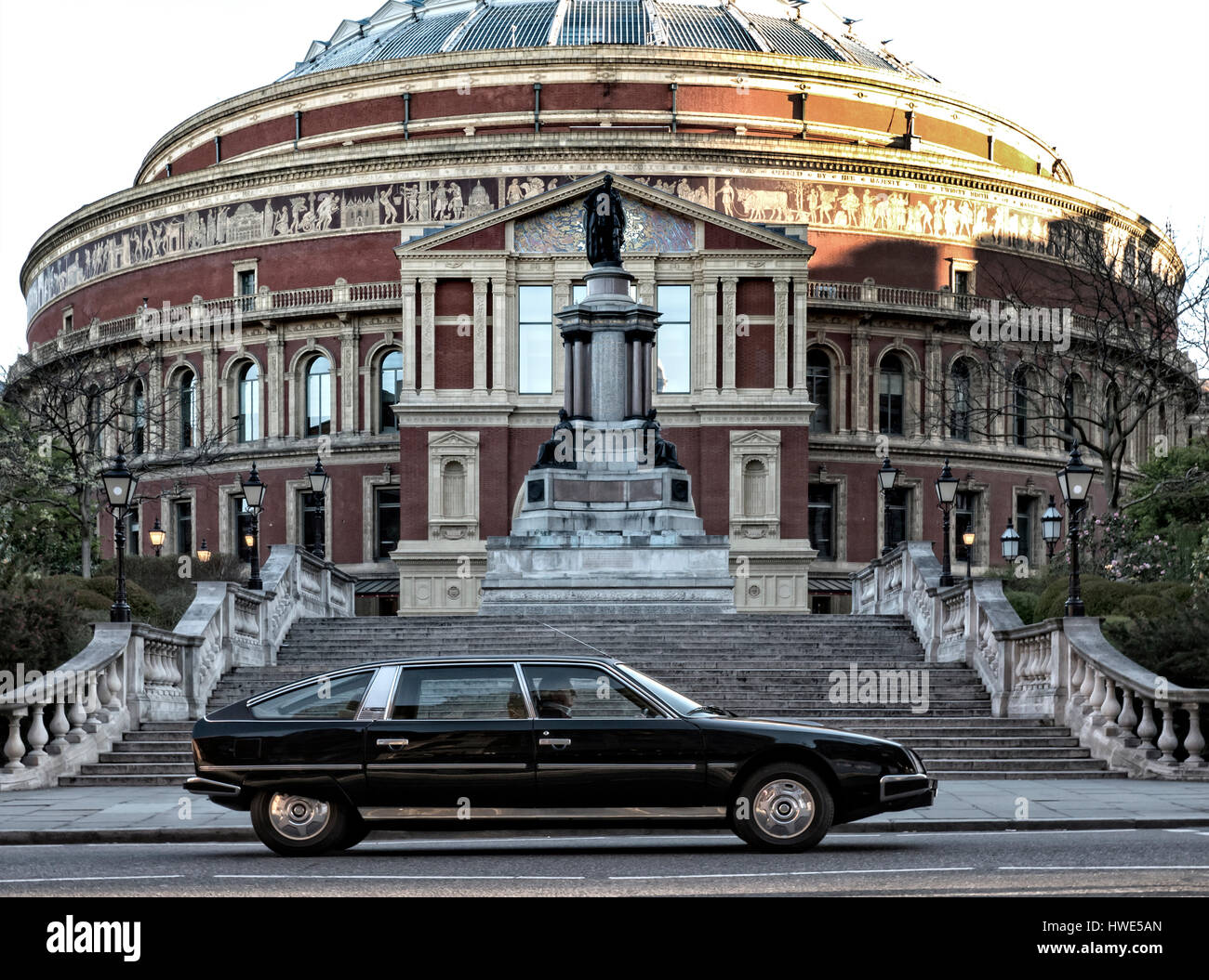 1976 Citroen CX Prestige in der Royal Albert Hall London UK Stockfoto