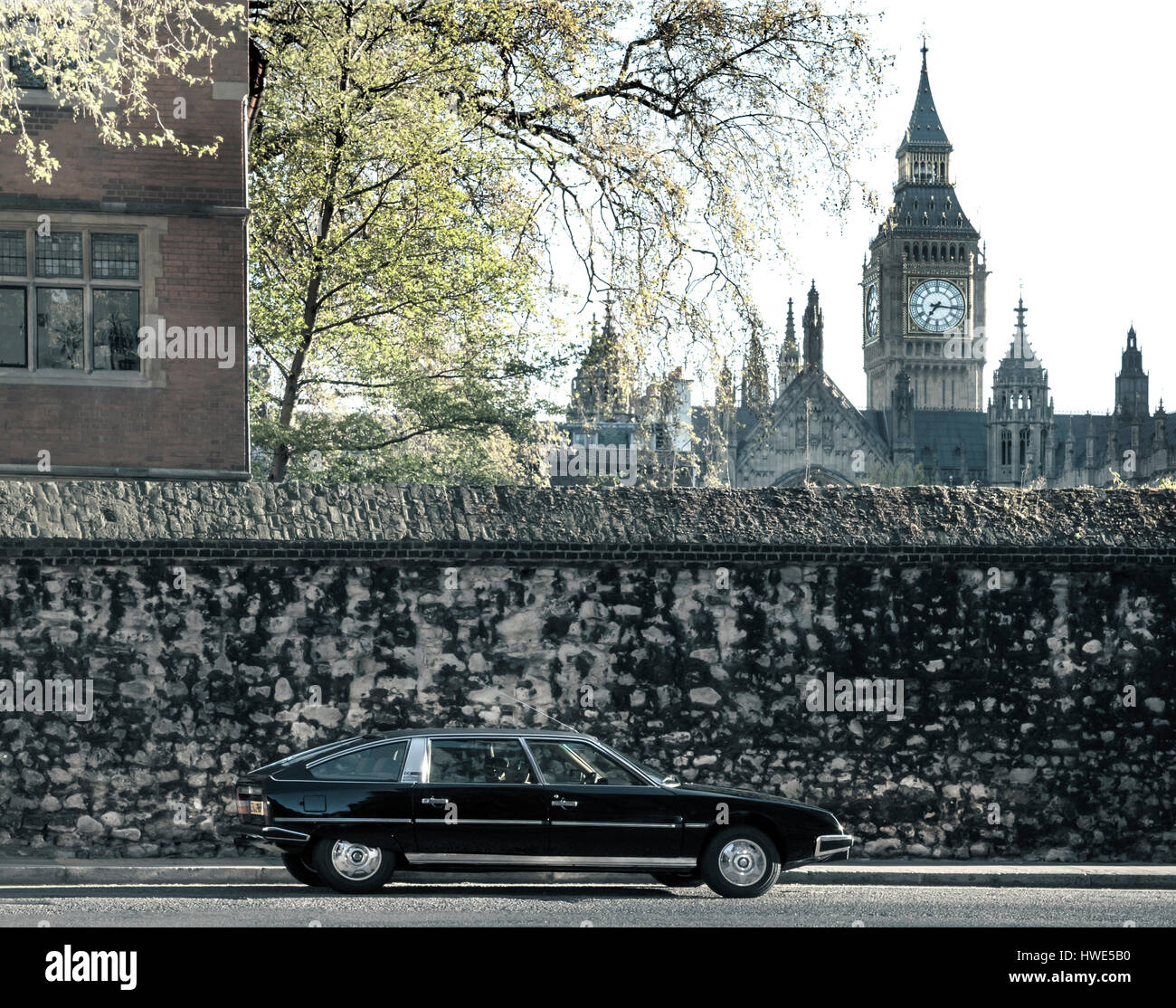 1976 Citroen CX Prestige in der Royal Albert Hall London UK Stockfoto