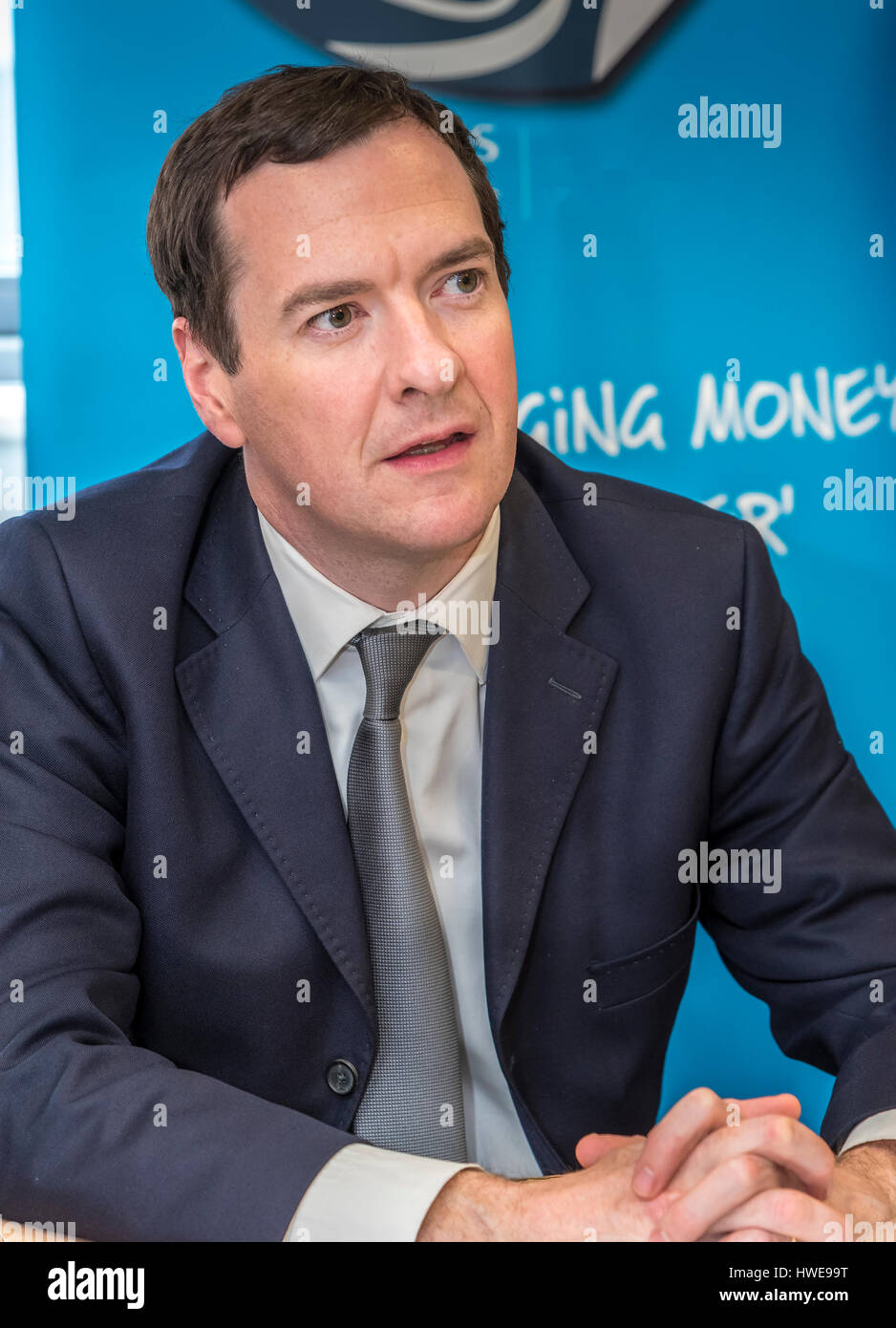 George Osborne M.P. für Tatton und Ex-Kanzler. Tory Stockfoto