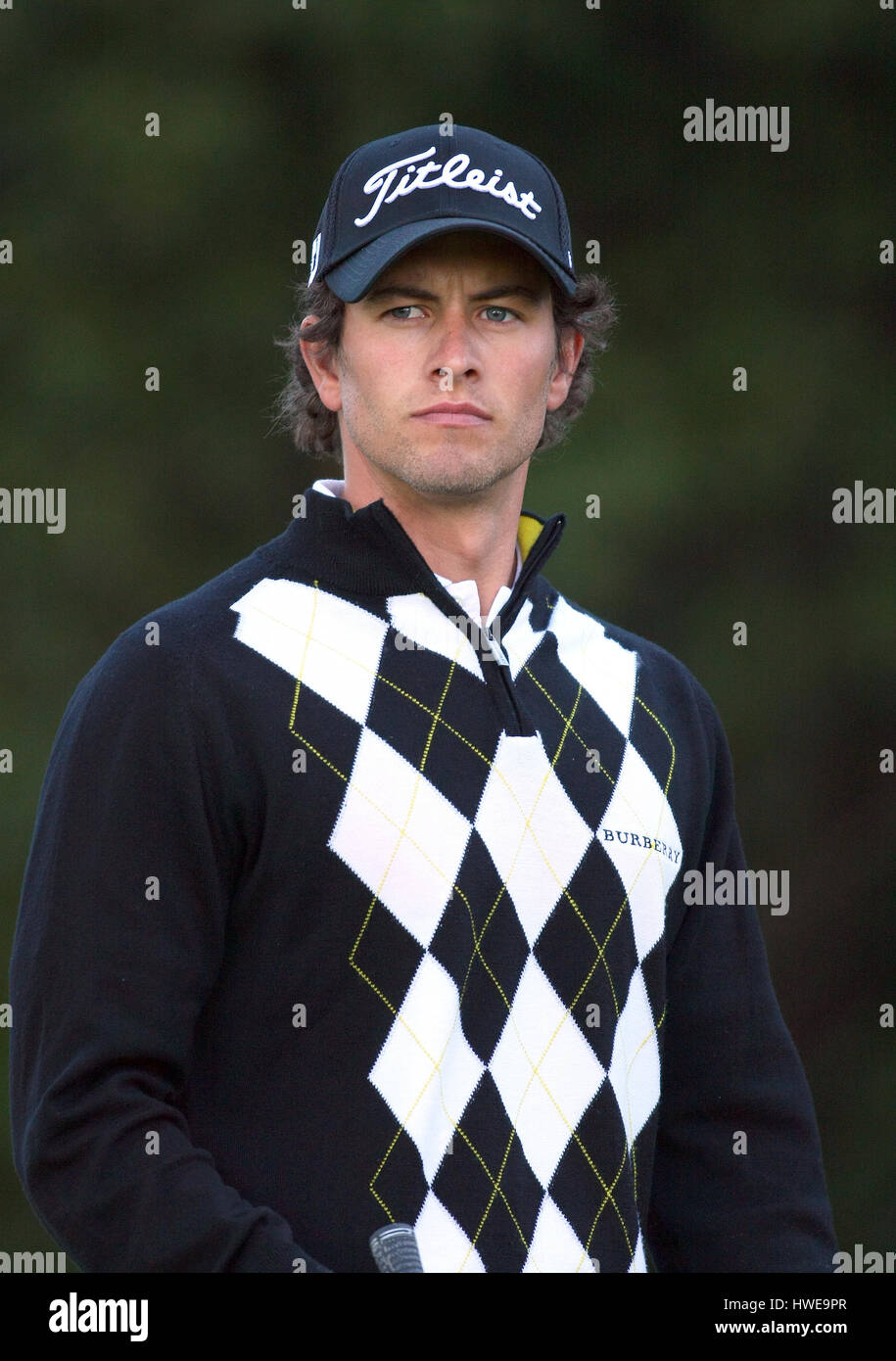 ADAM SCOTT Australien RIVIERA COUNTRY CLUB PACIFIC PALISADES CA USA 15. Februar 2008 Stockfoto