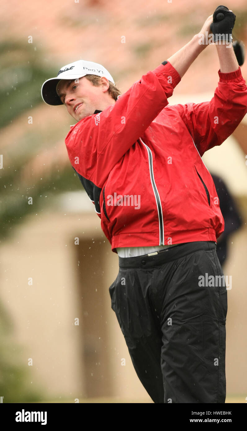 WEBB SIMPSON USA PALM SPRINGS CA USA Kalifornien USA 22. Januar 2010 Stockfoto