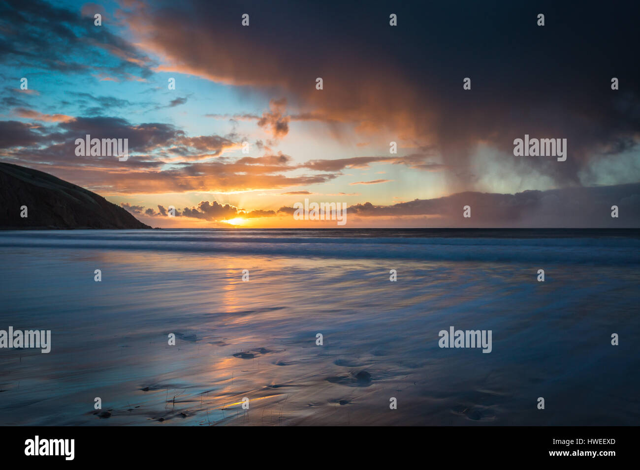 Sellicks Strand, Südaustralien Stockfoto