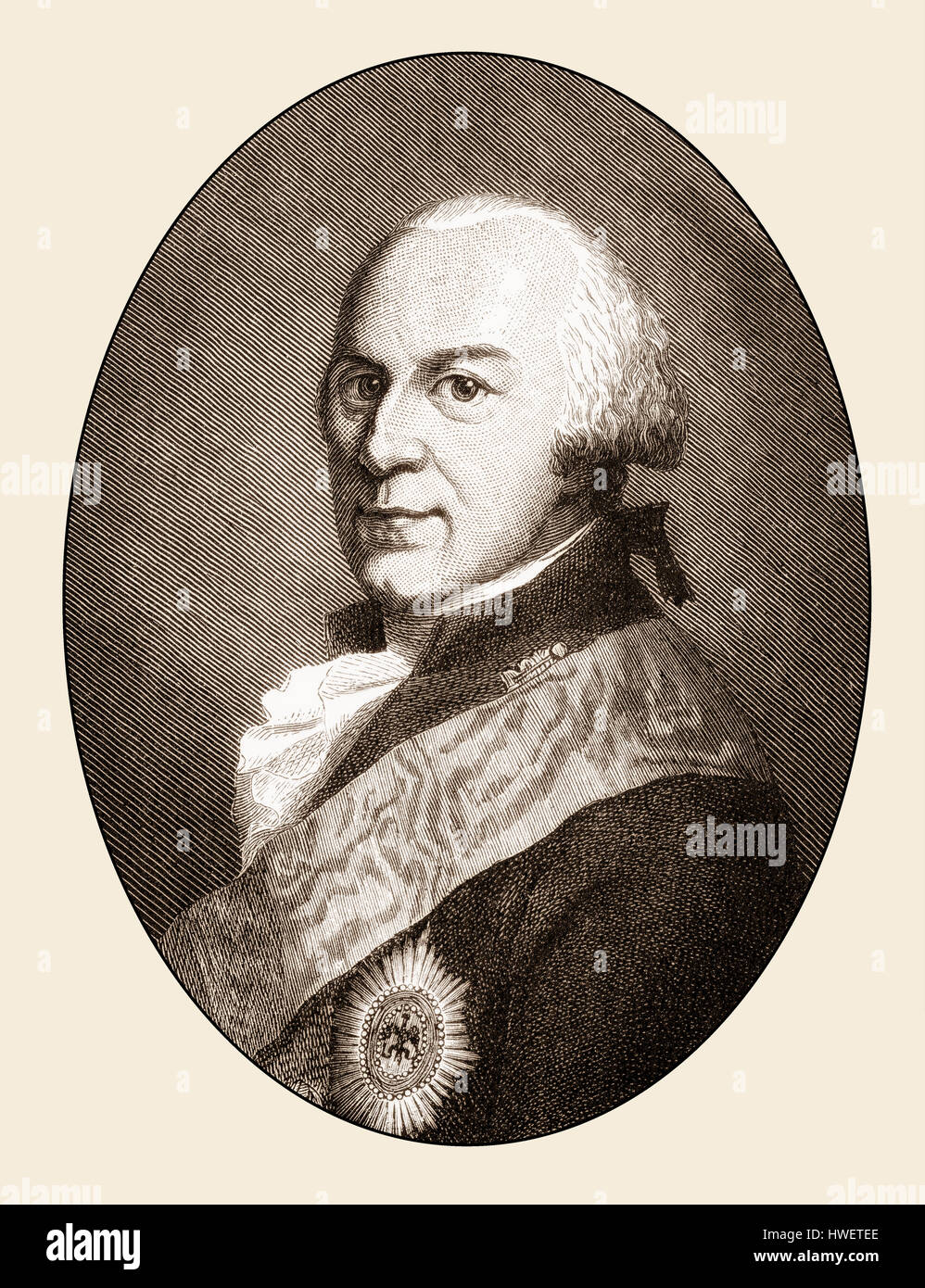 Charles William Ferdinand, Herzog von Braunschweig, 1735-1806 Stockfoto