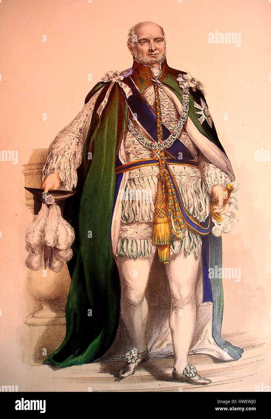 Prinz Augustus Frederick, Herzog von Sussex Stockfoto