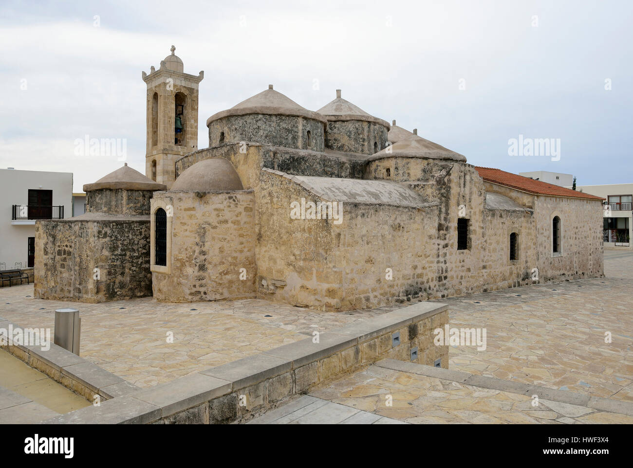 9. Jahrhundert Agia Paraskevi byzantinische Kirche, Geroskipou Square Geroskipou, Paphos, Zypern Stockfoto
