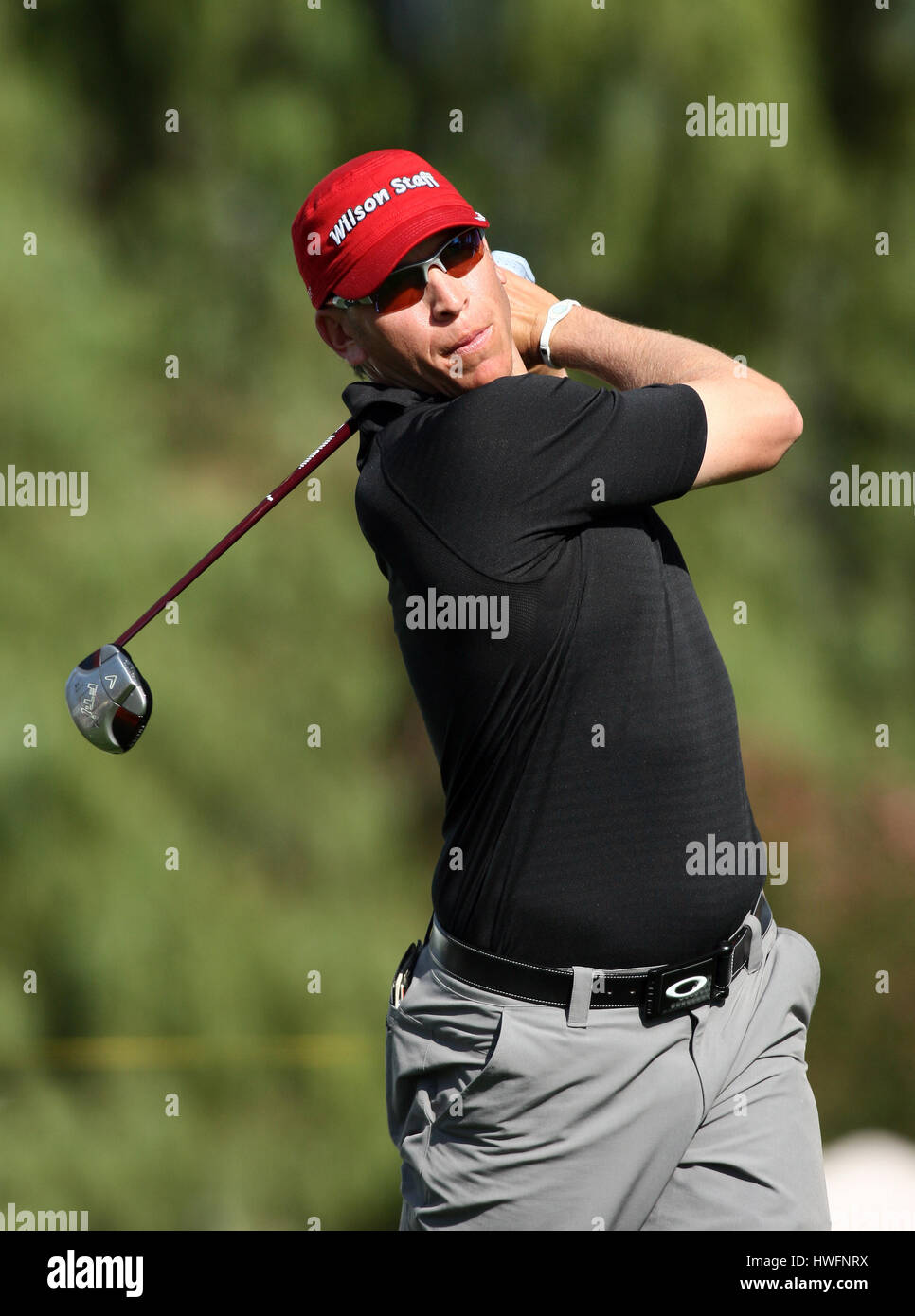 RICKY BARNES USA USA PGA WEST PALMER PRIVATE Kurs LA QUINTA Kalifornien USA 12. Februar 2012 Stockfoto