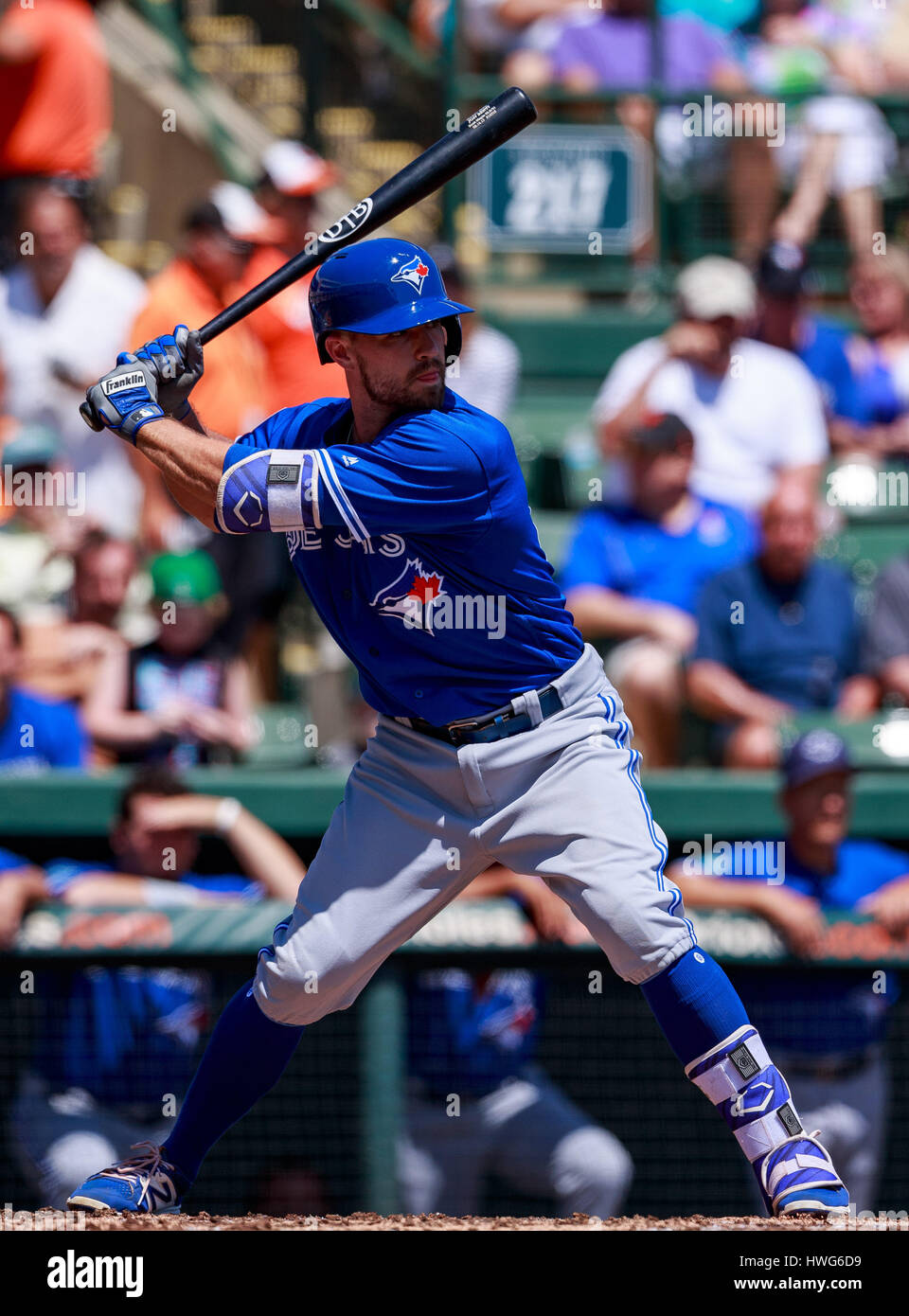Ed SmithStadion. 21. März 2017. Florida, USAToronto Blue Jays zweiter