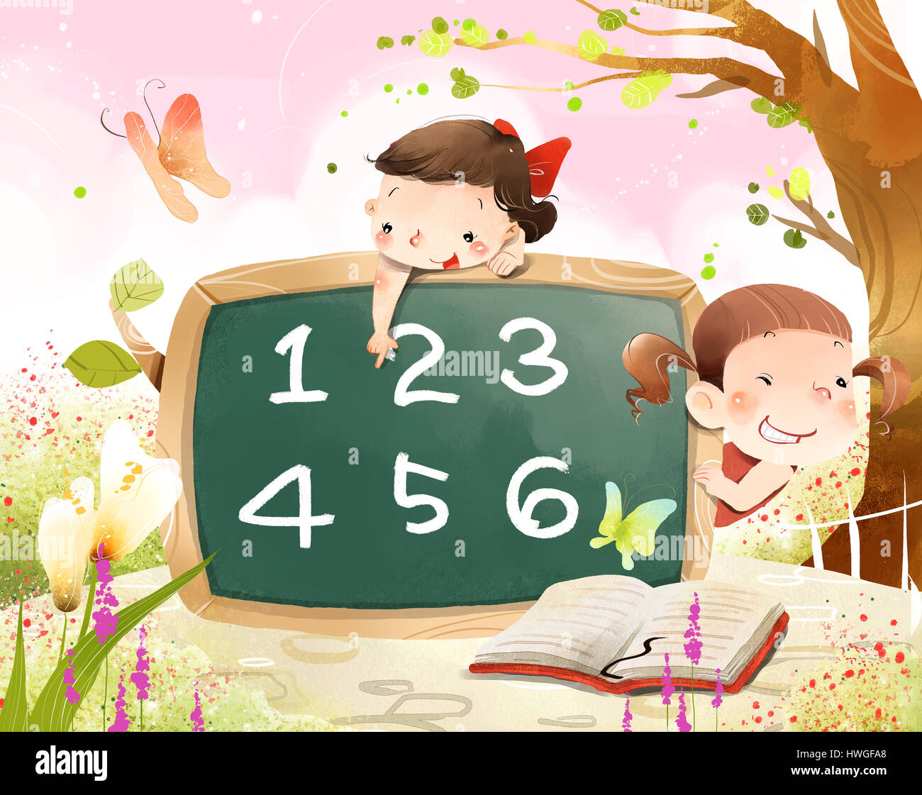 Children's World Stockfoto