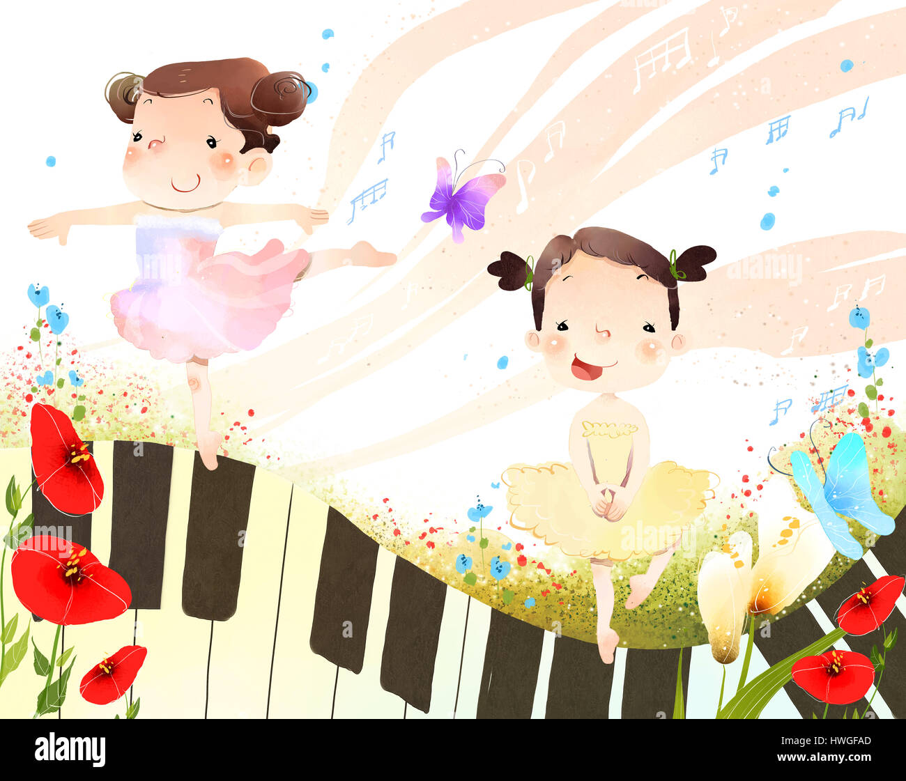 Children's World Stockfoto