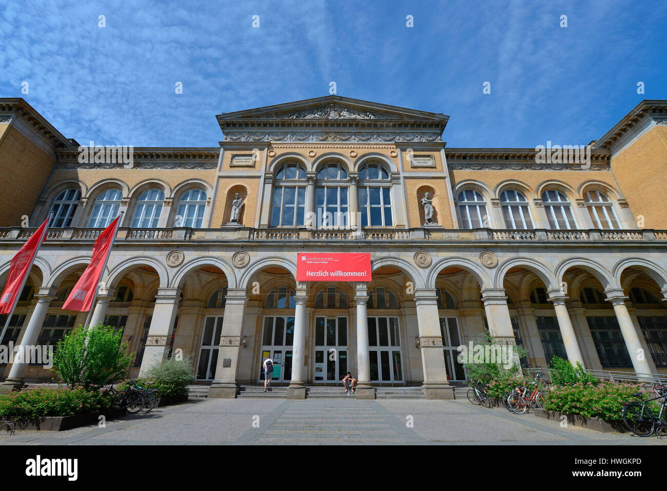 Universitaet der Kuenste, Bundesallee, Wilmersdorf, Berlin, Deutschland, Universitõt der K³nste Stockfoto