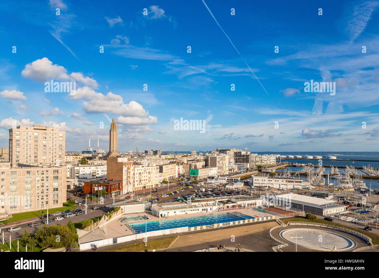 Frankreich, Seine Maritime, Le Havre, Innenstadt zum Weltkulturerbe der