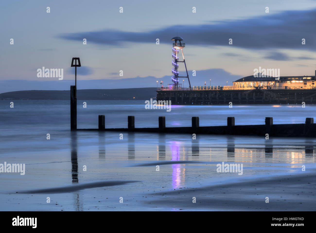 Bournemouth Pier, Dorset, England, UK Stockfoto