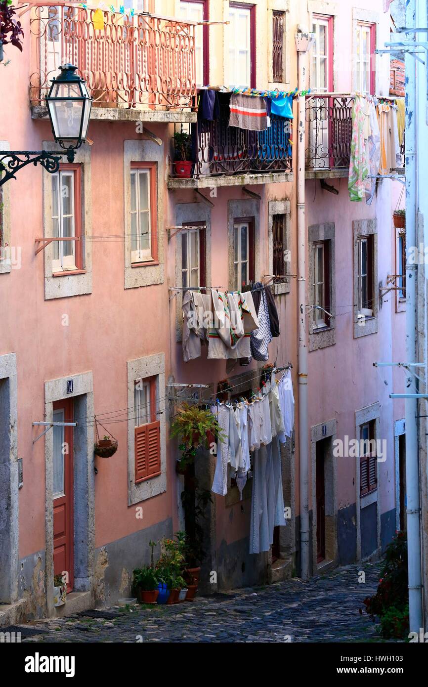 Portugal, Lisboa e Setubal Provinz, Lissabon, Alfama Stockfoto