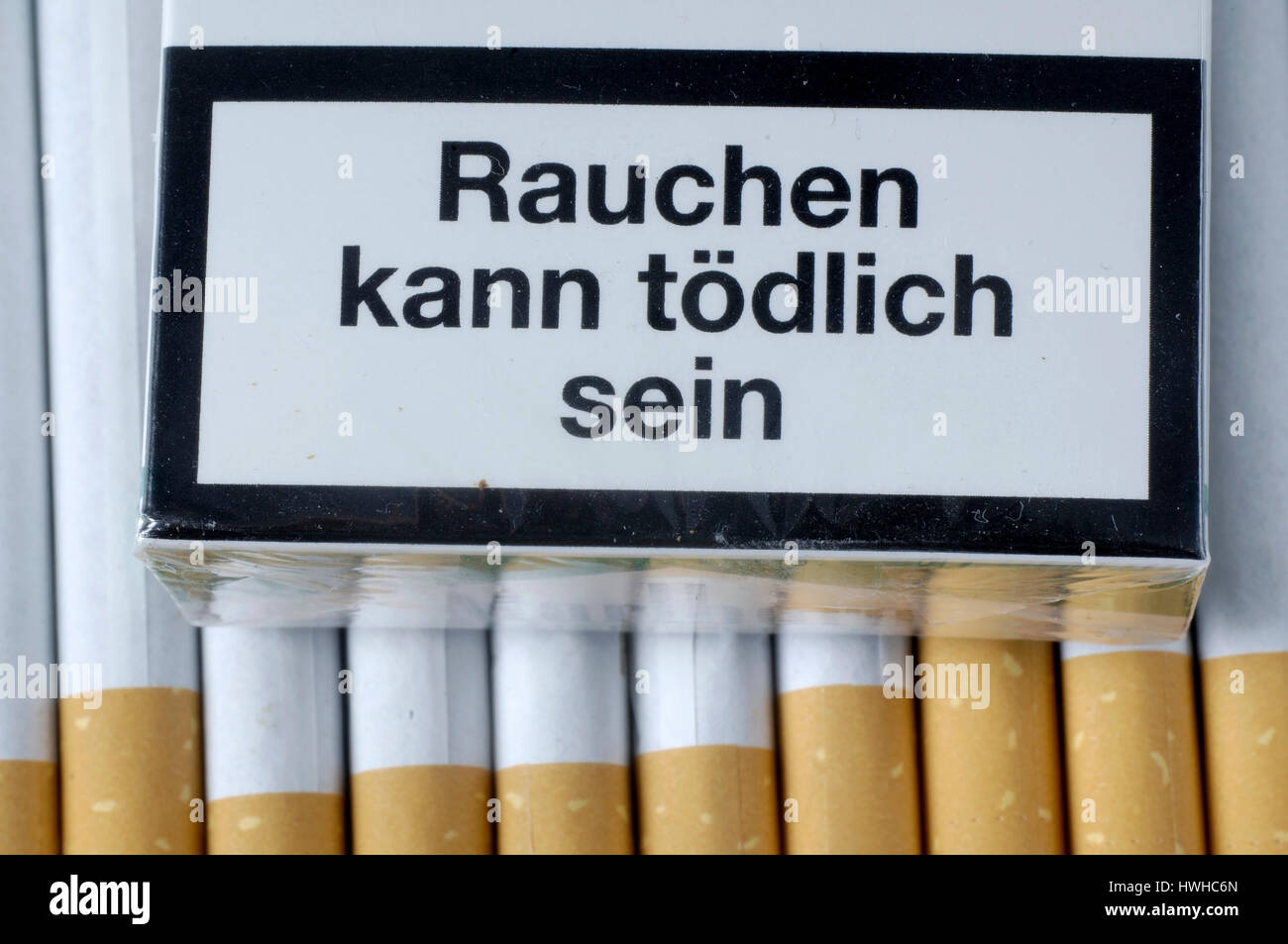 Rauchen Kann Todlich Sein Stockfotos Und Bilder Kaufen Alamy